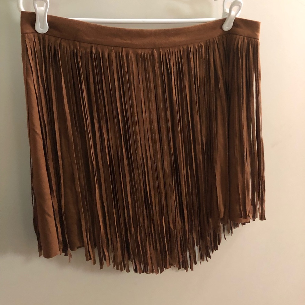 tassel skater skirt